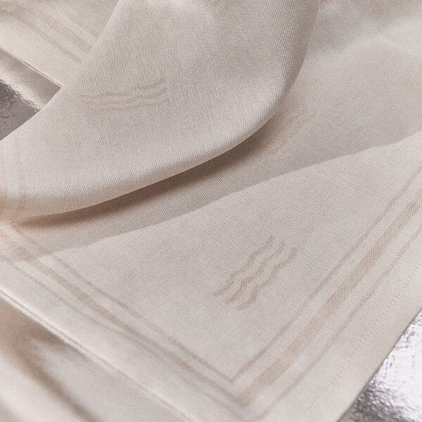 Waves duk, white, Royal Copenhagen