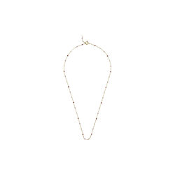 Lola halsband, guld/rosie, ENAMEL Copenhagen