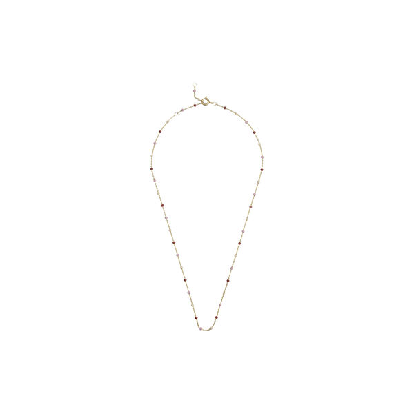 Lola halsband, guld/rosie, ENAMEL Copenhagen