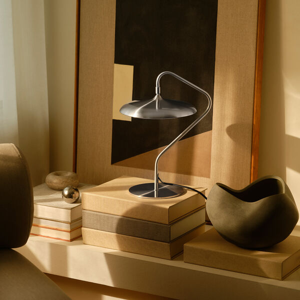 Artist bordslampa, rostfrit st&aring;l, Design For The People