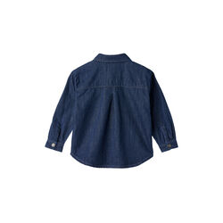 Organic Denim Cowboy Shirt, dark indigo blue washed Organic Denim Cowboy Shirt, dark indigo blue washed, Copenhagen Colors Organics