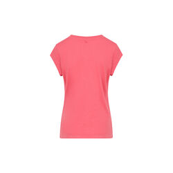 CC Heart Basic Round-Neck T-Shirt, papaya pink, Coster Copenhagen
