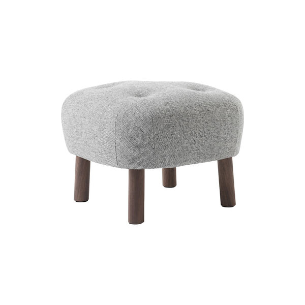 Little Petra VB1 Lounge Chair & Pouf ATD1, Hallingdal 0130/oiled walnut, &Tradition