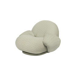 Pacha Outdoor Lounge Chair with Armrest, Chevron 009, GUBI