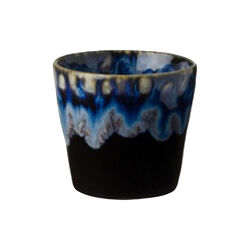 Gres espressokopp, svart, Costa Nova