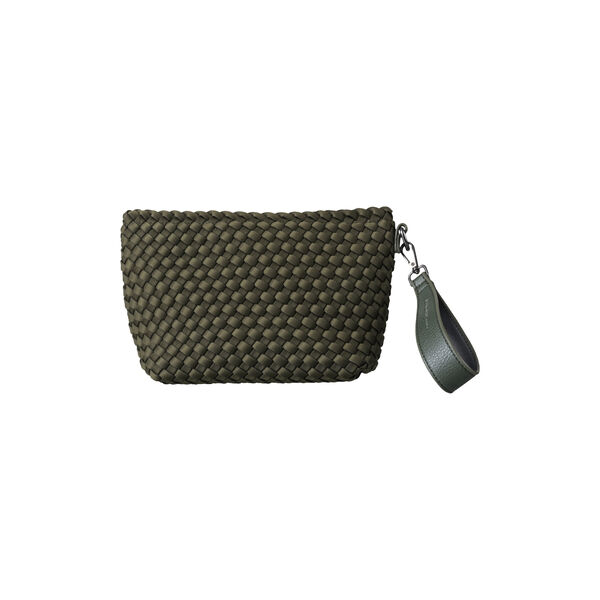 Woven Clutch, army, Ilse Jacobsen Hornb&aelig;k