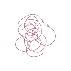 Power Cable 7,5 meters, bubble gum, Pedestal