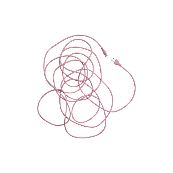 Power Cable 7,5 meters, bubble gum Power Cable 7,5 meters, bubble gum, Pedestal