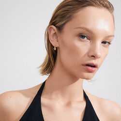 TRUST &Ouml;ronh&auml;ngen Small, guldpl&auml;terat, Pilgrim