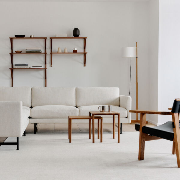 2226 Spanish Chair, m&ouml;rkbrun/oljad ek, Fredericia Furniture