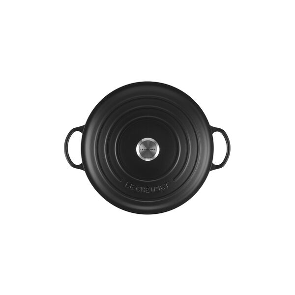 Signature gjutj&auml;rn stekgryta &Oslash; 32 cm, matte svart, Le Creuset