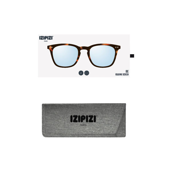 #E READING SCREEN glasögon, tortoise, IZIPIZI