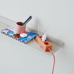 Power Bar 2 meters, dusty rose, Pedestal