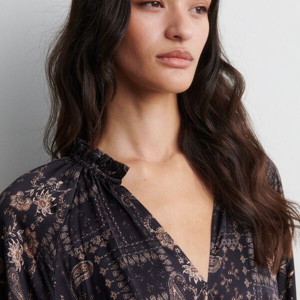 Paisley Dress, black, Second Female