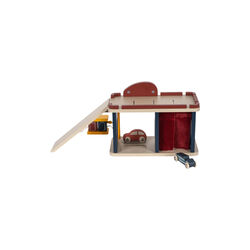 Wooden Car Wash, multi colour, Konges Sløjd