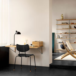 AB019 Wall Desk, oljad ekfaner, Carl Hansen & Søn