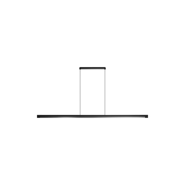 INLAY S1900 LINEAR pendel, matt black/satin silver, LIGHT-POINT