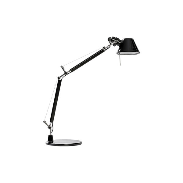 Tolomeo Micro bordslampa, blank svart, Artemide