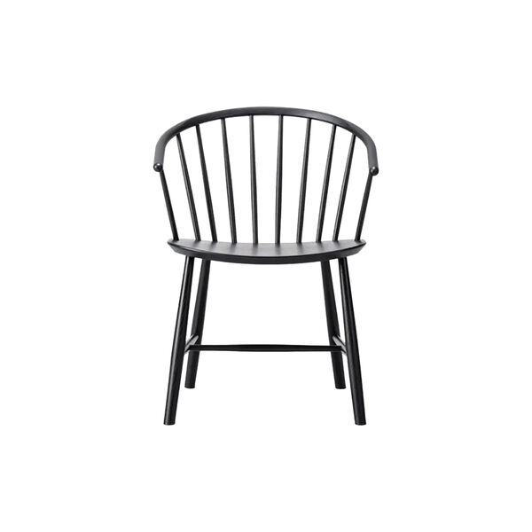 J64 Dining Chair, black ash, Fredericia Furniture