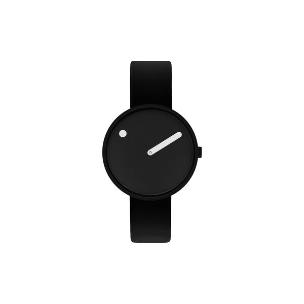 PICTO Wrist Watch, black/steel/black PICTO Wrist Watch, black/steel/black, PICTO