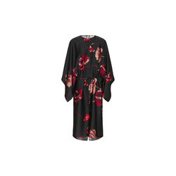 DawnIW Dress, black poppy rose, InWear