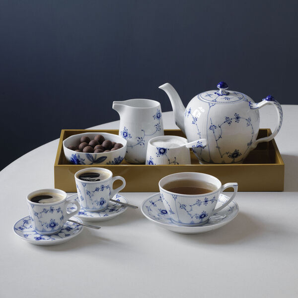 Blue Elements sk&aring;l med skedd, Royal Copenhagen