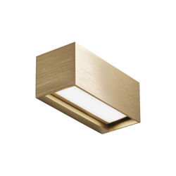 LINEA W1 v&auml;gglampa, brass, LIGHT-POINT