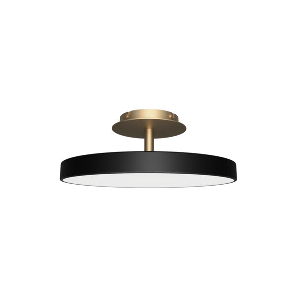 Asteria Up Ceiling Lamp, black, UMAGE
