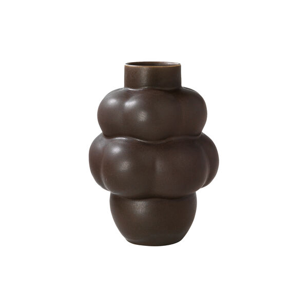 Balloon Vase 04 Petit, mud brown Balloon Vase 04 Petit, mud brown, Louise Roe