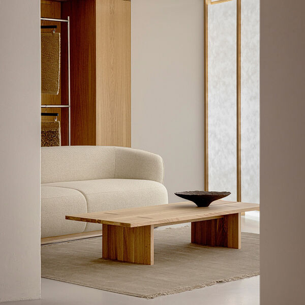 Abyss Bliss golvmatta, sand, Linie Design