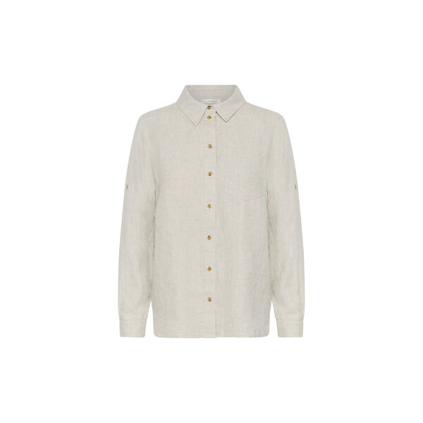 DilanaIW Classic Shirt, ecru melange, InWear