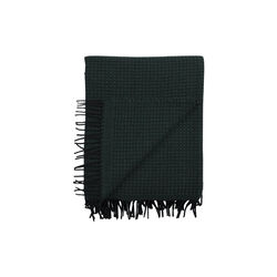 VEGA Throw, dark green, R&oslash;ros Tweed