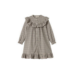 Dalina Dress, pilot navy check Dalina Dress, pilot navy check, MarMar Copenhagen