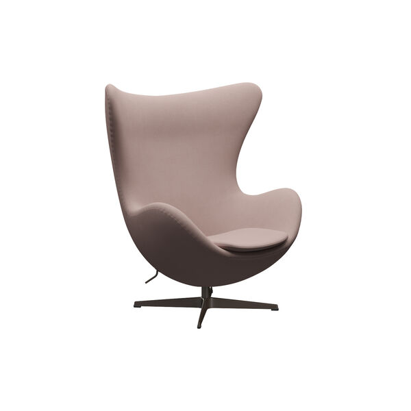 Ägget™ 3316 Loungestol, Christianshavn 1130 light red uni/brown bronze, Fritz Hansen