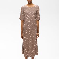 HENRIIW SKIRT, brown brush dot, InWear