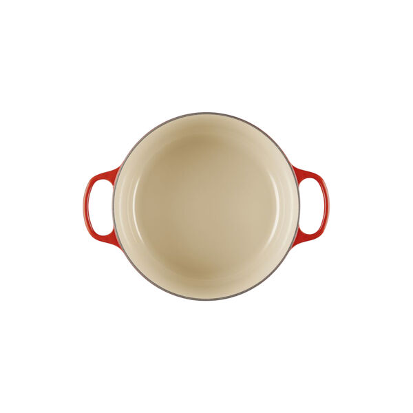 Signature gjutj&auml;rn rund gryta | 28 cm | Cerise, Le Creuset