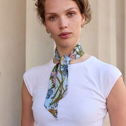 LIVING&nbsp;GARDEN&nbsp;Twilly&nbsp;Scarf, ljusbl&aring;, Bella Ballou