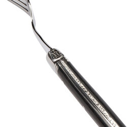 Stekgaffel, ebenholts, Laguiole Tradition