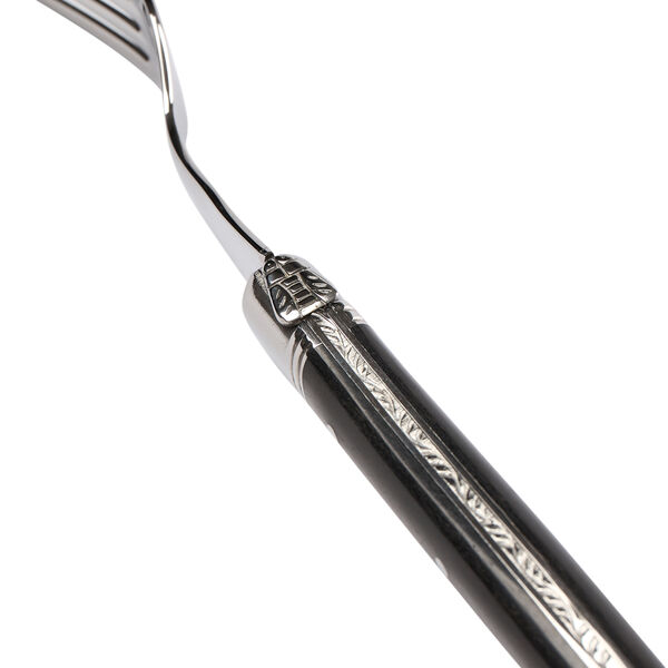 Stekgaffel, ebenholts, Laguiole Tradition