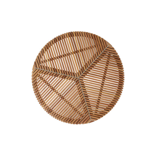 VIPP716 Open-Air Coffee Table, teak/light grey, Vipp