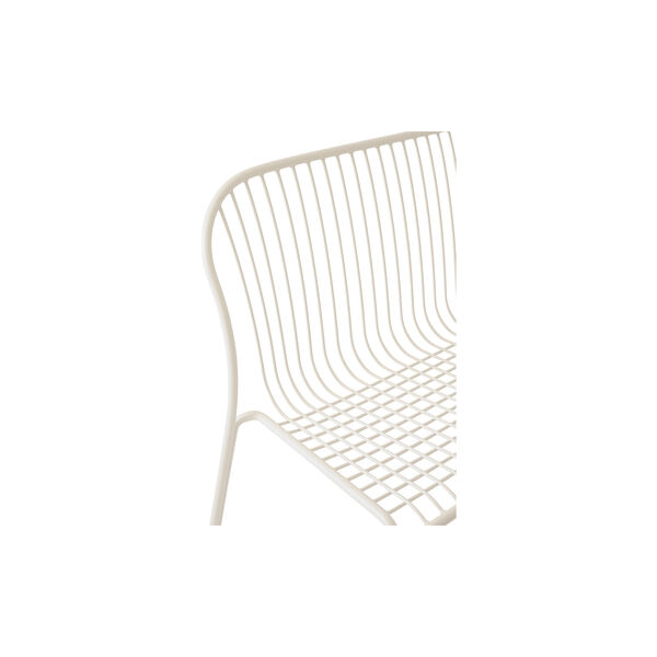 Thorvald SC111 Outdoor Dining Bench, ivory, &Tradition