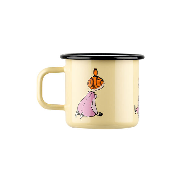 Mymble Enamel Mug, yellow, Muurla