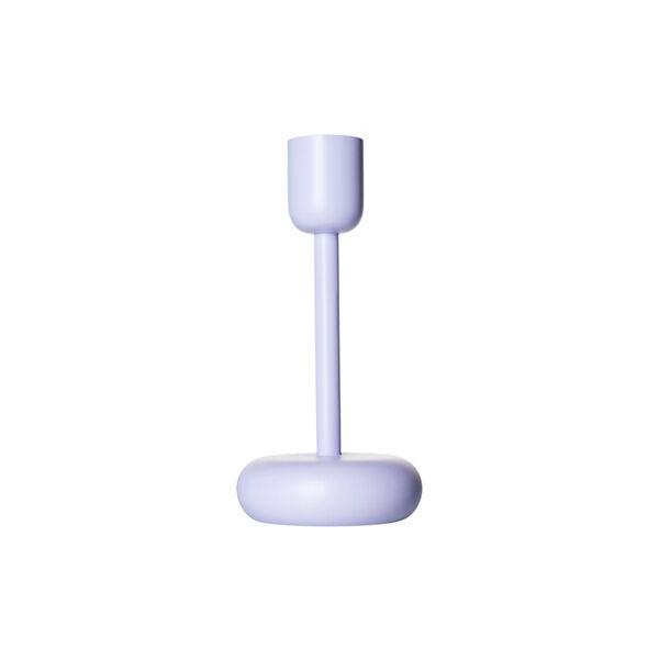 Nappula Ljusstake, light purple, Iittala