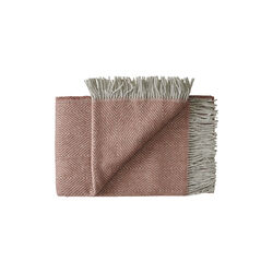 Livø Throw, 03109 rosewood, Silkeborg Uldspinderi