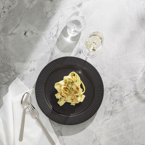 Legio Nova Middagstallrik 25 cm, black, Eva Trio