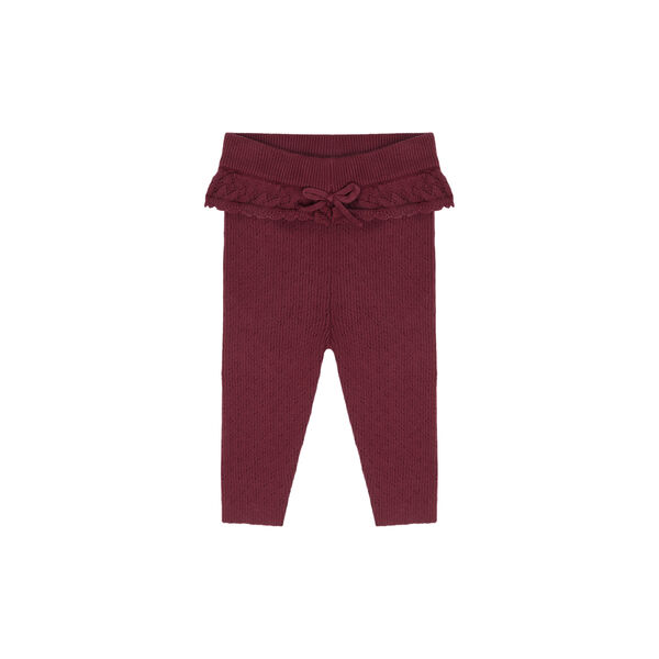 HCLisa Knit Rib, maroon, Hust & Claire