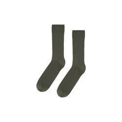 Classic Organic Sock, dusty olive, Colorful Standard