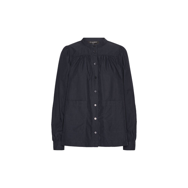 Shirt With Gather, dark indigo Shirt With Gather, dark indigo, Ilse Jacobsen Hornbæk