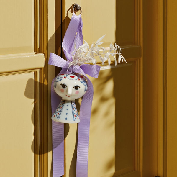 Eva Julhänge 2025, blå, Bjørn Wiinblad