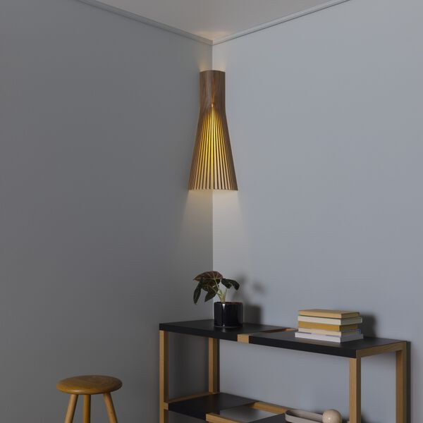 Secto 4236 Corner Lamp, walnut, Secto Design